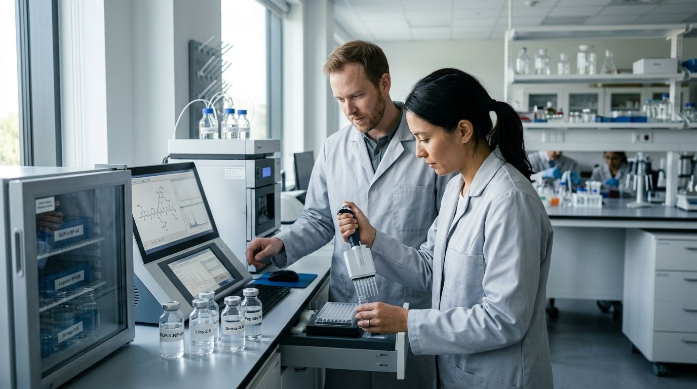 Best GLP-1 research peptides compared in 2026