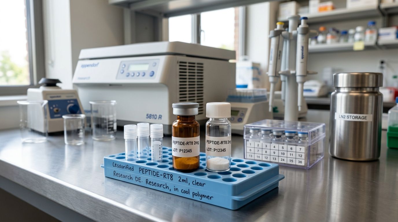 Best peptide storage containers for lab research 2026