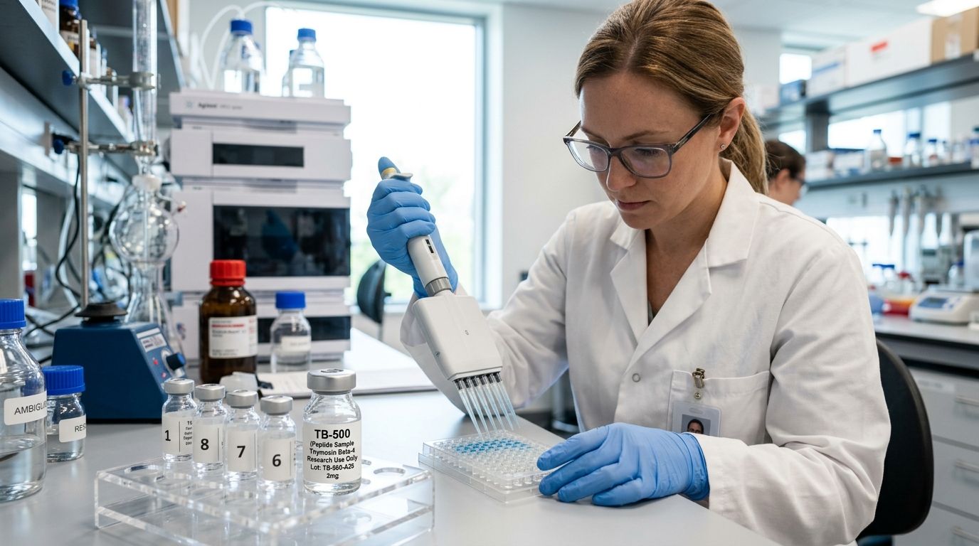 Best TB-500 peptides for recovery research compared 2026