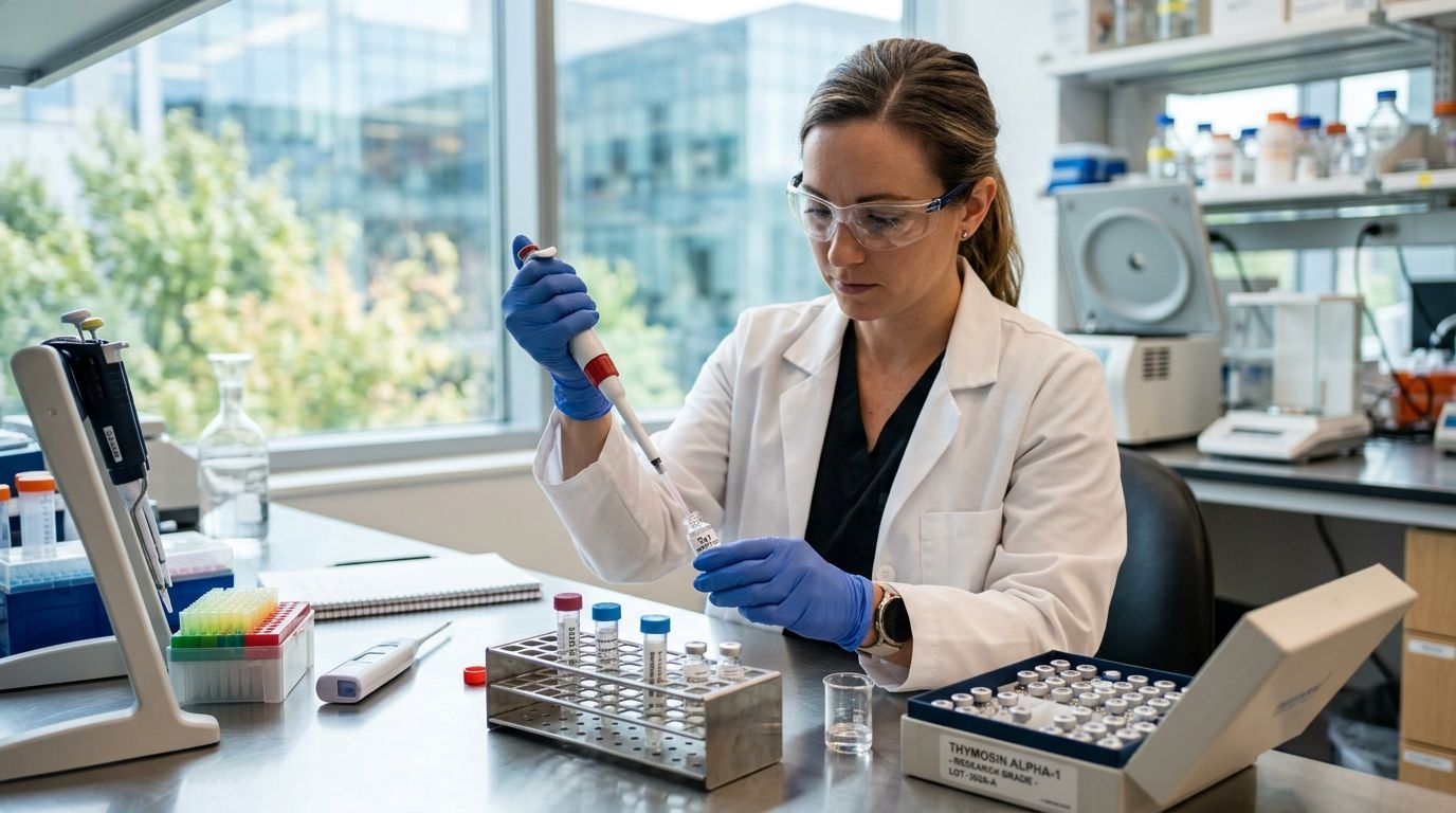 Best thymosin alpha-1 peptides for immune research 2026