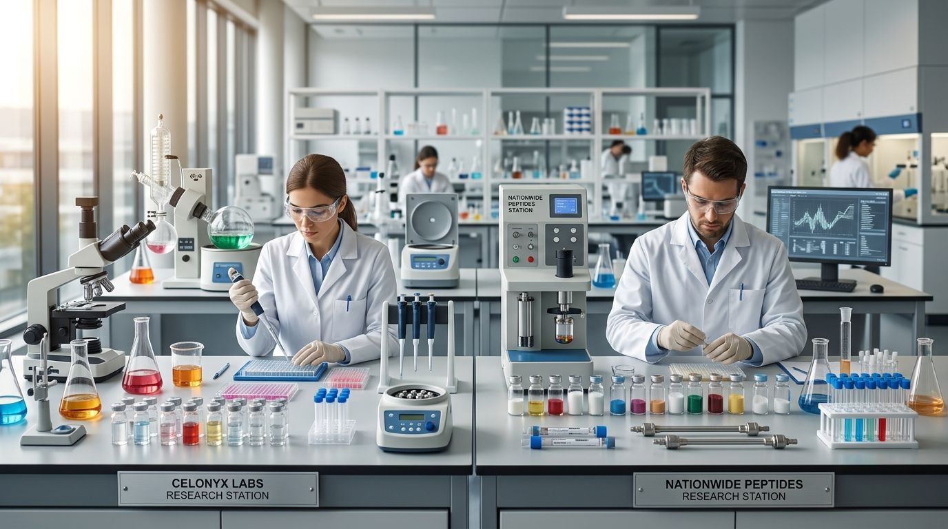 Celonyx Labs vs Nationwide Peptides: which is better in 2026